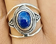 Blue Elegance Ring Vintage